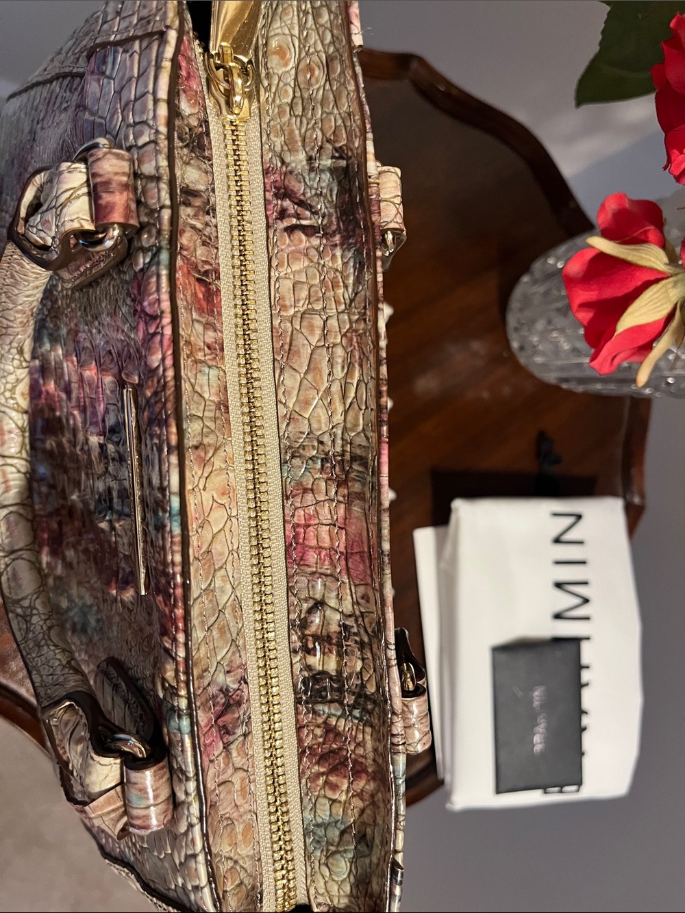 Like new Brahmin small Irene Amethyst Melbourne - Picture 5 of 7